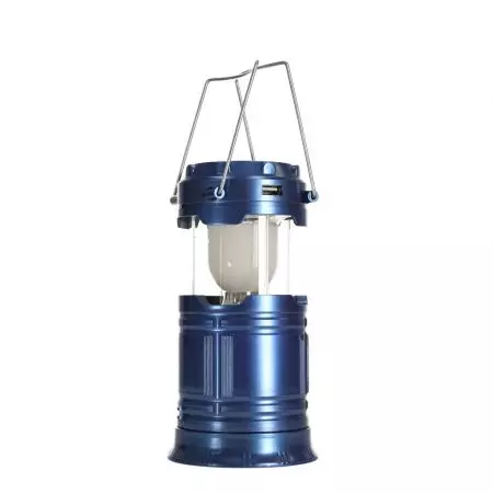 Lampa turystyczna lampka latarka biwakowa solarna - KX4836