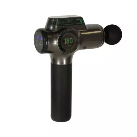 Pistolet do masażu masażer do pleców ciała wyświetlacz LED 8w1 - KX3713