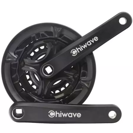 Mechanizm korbowy Sunrun Chiwave 42/34/24 170mm kwadrat - CRANKBIKE019