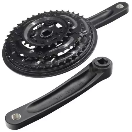 Mechanizm korbowy Sunrun Chiwave 42/34/24 170mm kwadrat - CRANKBIKE019