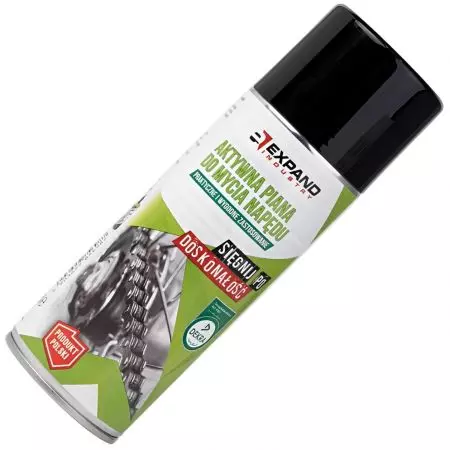 Aktywna piana Expand do mycia napędu rowerowego 400ml  - EXAKPI