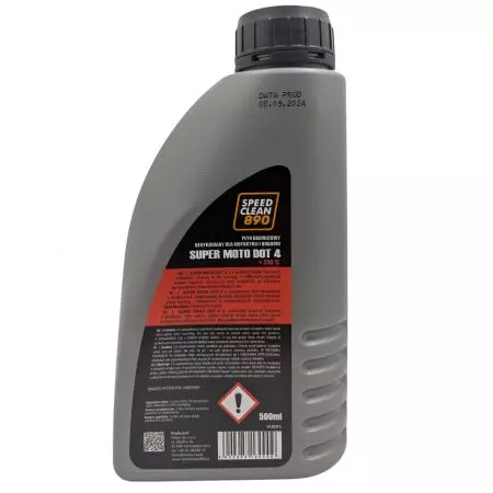 Płyn hamulcowy Speedclean DOT 4 500 ml - SCDOT1