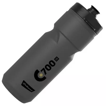 Bidon sportowy Polisport C700 700ml Szaro-czarny - 8644900016
