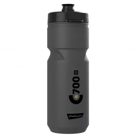 Bidon sportowy Polisport C700 700ml Szaro-czarny
