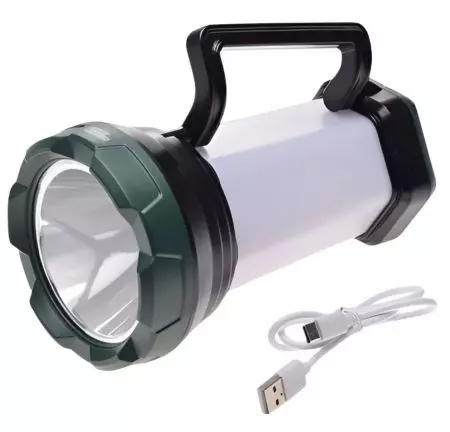 Lampa wielofunkcyjna LED camping power bank USB typ-C 2w1 400lm IPX4  - AA25472B