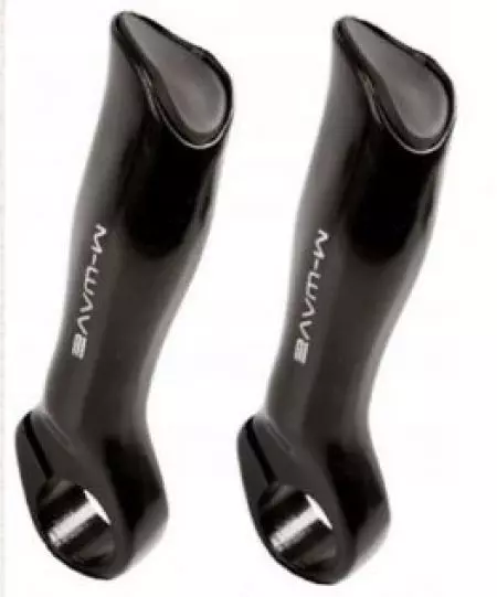 Rogi do kierownicy rowerowe Crankbike aluminiowe - CRANKBIKE104