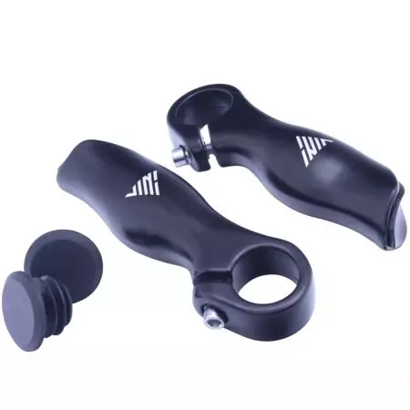 Rogi ergonomiczne do kierownicy rowerowe VINI 115mm - CRANKBIKE104