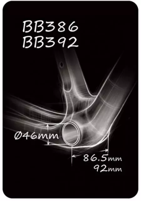 Suport Token BB386/BB392 BB38624PS Ninja do osi 24mm - BB38624PS