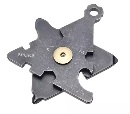 Multitool rowerowy brelok do kluczy śrubokręt otwieracz  - AA25568
