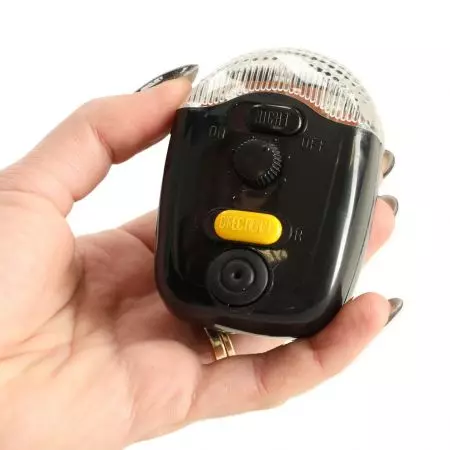 Lampki rowerowe światła LED kierunkowskazy klakson 2 tryby komplet - KX9106