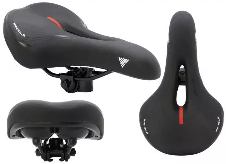 Siodełko rowerowe VINI wygodne miękkie pianka