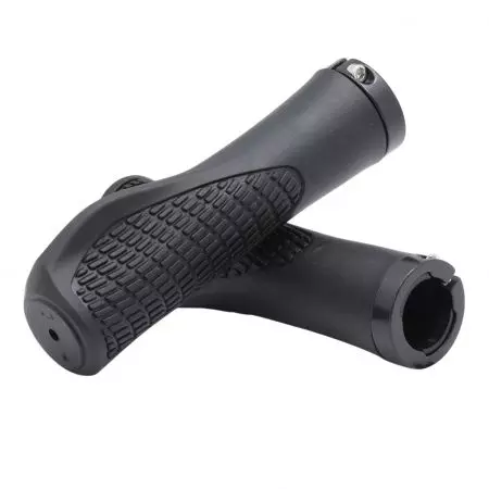 Chwyty rowerowe rączki kierownicy gripy Vini Ergo Grip Lock 2 135mm Czarne