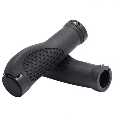 Chwyty rowerowe rączki kierownicy gripy Vini Ergo Grip Lock Premium 130mm Czarne