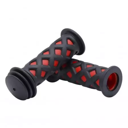 Chwyty rowerowe rączki kierownicy gripy Vini Kids 2 105mm Czarno-czerwone