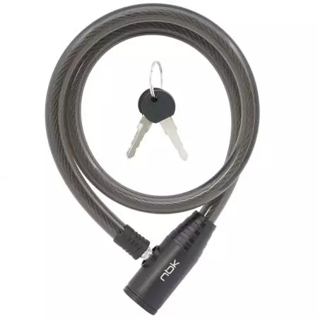 Zapięcie rowerowe zabezpieczenie blokada do roweru na kluczyk mocna linka