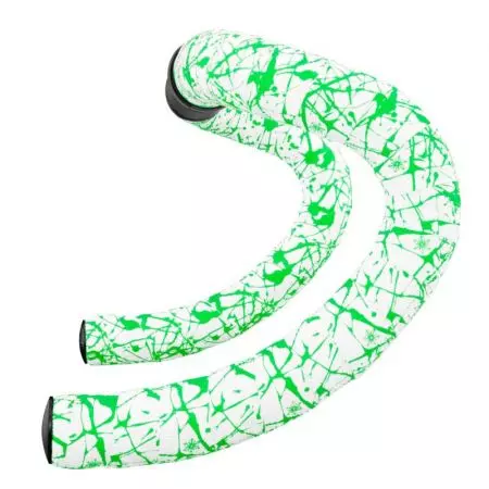 Owijka kierownicy Supacaz Super Sticky biało zielona