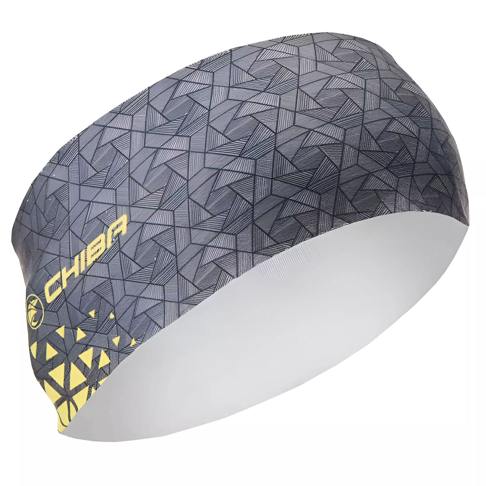 Opaska Chiba zimowa szaro żółta