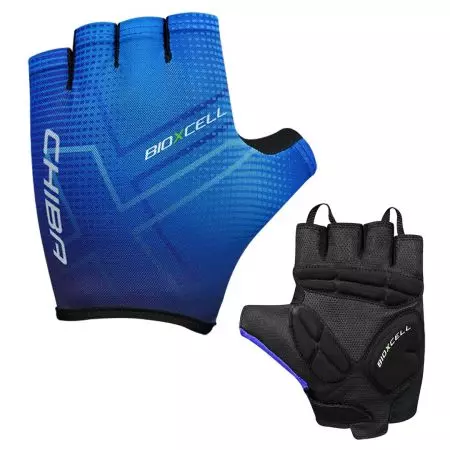 Rękawiczki Chiba Bioxcell Tan Through niebieskie XS
