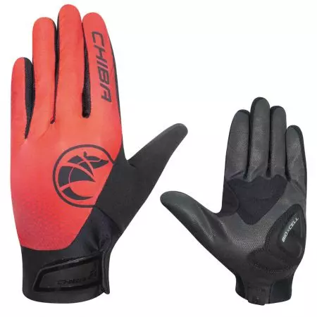 Rękawiczki Chiba Bioxcell Touring czerwone 3XL