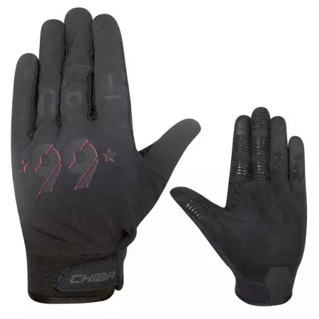 Rękawiczki Chiba Double Six czarne XS