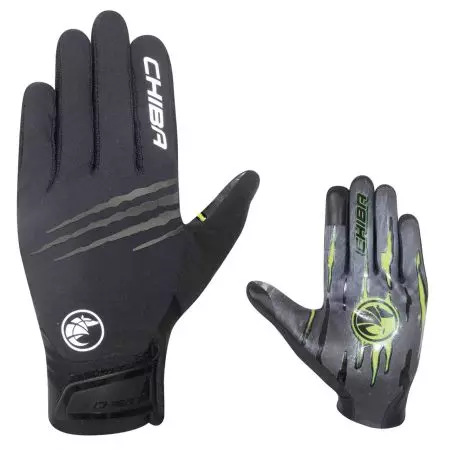 Rękawiczki Chiba Downhill Youth czarne XS/S