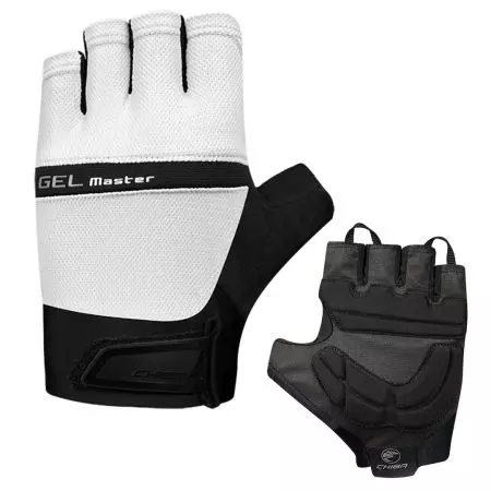 Rękawiczki Chiba Gel Master białe M