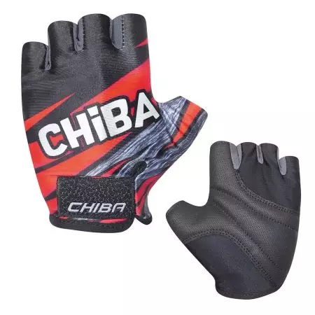 Rękawiczki Chiba Kids czerwone XS
