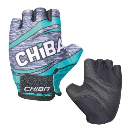 Rękawiczki Chiba Kids turkusowe L