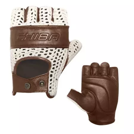 Rękawiczki Chiba Pure Nature beżowo brązowe XS