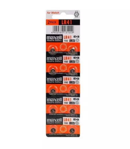 Baterie LR41 Maxell 10 szt