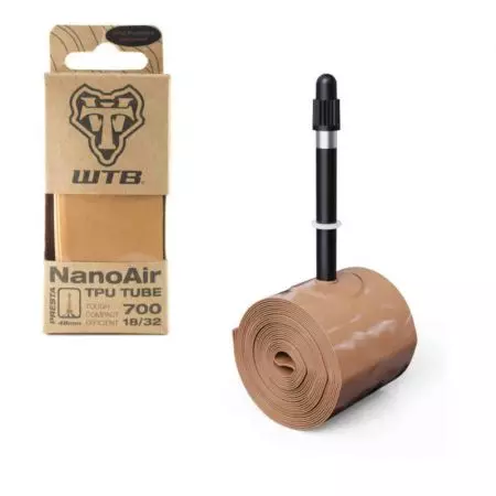 Dętka rowerowa WTB NanoAir TPU 700x18/32 FV65