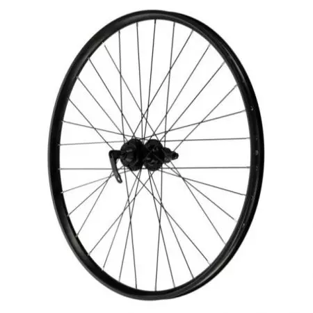 Koło rowerowe 27,5" tył kaseta QR piasta Shimano czarne - K27,5-TKV-S-CCQRSH - K27,5-TKV-S-CCQRSH