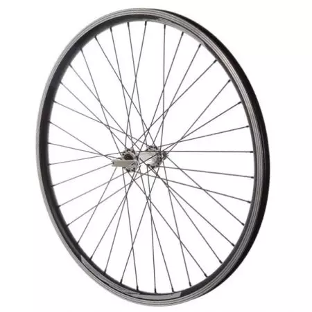 Koło rowerowe 28" tył wolnobieg stożek QR czarne - K28-TW-S-CSQR - K28-TW-S-CSQR