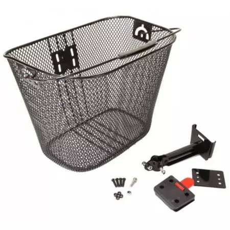 Koszyk rowerowy przód HT-102 siatka click - HT102