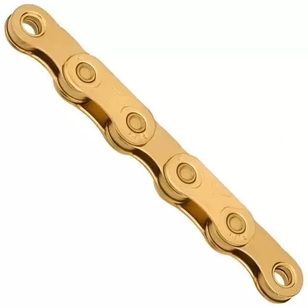 Łańcuch rowerowy 12/13s KMC X FLATT TIN GOLD 126L woskowany - BXFLATTI26W - BXFLATTI26W