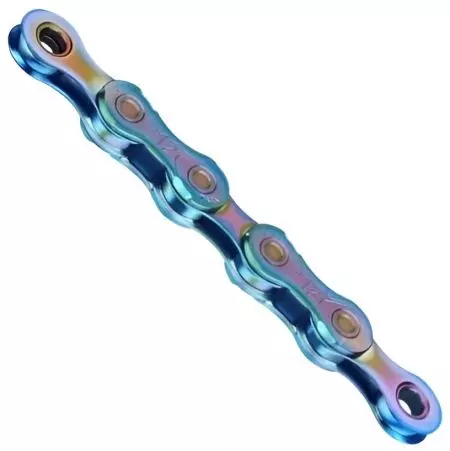 Łańcuch rowerowy 12s KMC X12 126L Aurora niebieski woskowany - BX12AB126W - BX12AB126W