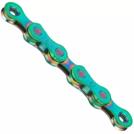 Łańcuch rowerowy 12s KMC X12 126L Aurora zielony - BX12AG126 - BX12AG126