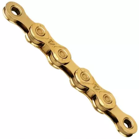 Łańcuch rowerowy 12s KMC X12 126L Ti-N złoty woskowany - BX12TI126W - BX12TI126W