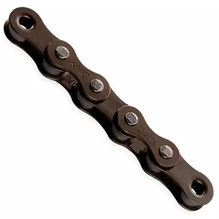 Łańcuch rowerowy 1s KMC Z1 szeroki 112L brązowy - BZ1WBR112 - BZ1WBR112