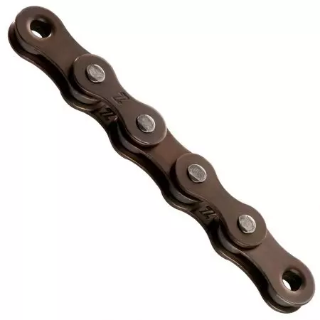 Łańcuch rowerowy 1s KMC Z1 wąski 112L brązowy - BZ1NB0112 - BZ1NB0112