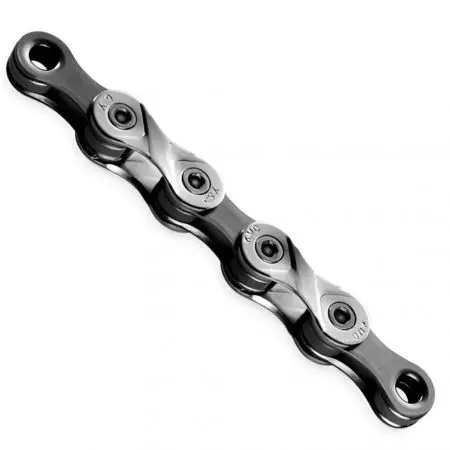 Łańcuch rowerowy 9s KMC X9 122L srebrno szary - BX09NG122