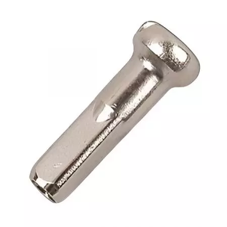 Nyple szprychy SLE stal ocynk 16mm 100szt srebrne - NA011-16100 - NA011-16100