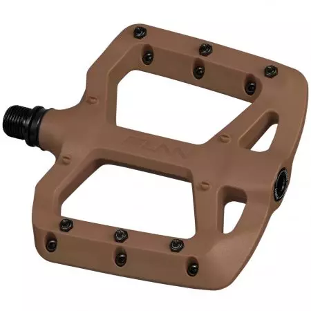 Pedały rowerowe Funn Taipan platformowe brązowe - PD23TP-33