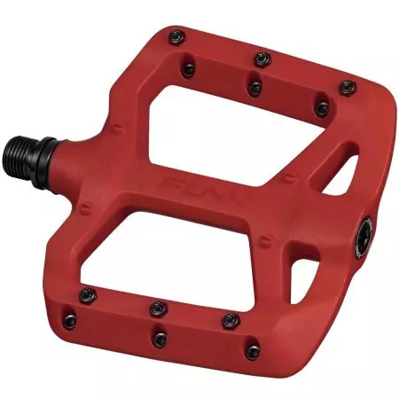 Pedały rowerowe Funn Taipan platformowe czerwone - PD23TP-03