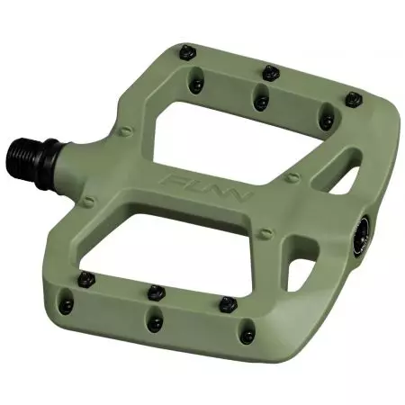 Pedały rowerowe Funn Taipan platformowe oliwkowe - PD23TP-11