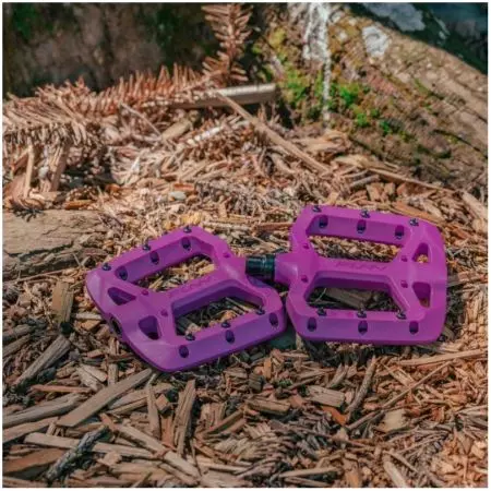 Pedały rowerowe Funn Taipan platformowe purpurowe - PD23TP-17