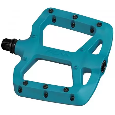 Pedały rowerowe Funn Taipan platformowe turkusowe - PD23TP-31