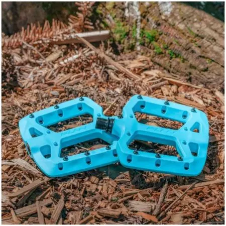 Pedały rowerowe Funn Taipan platformowe turkusowe - PD23TP-31