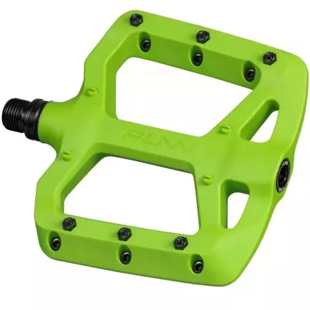 Pedały rowerowe Funn Taipan platformowe zielone - PD23TP-27