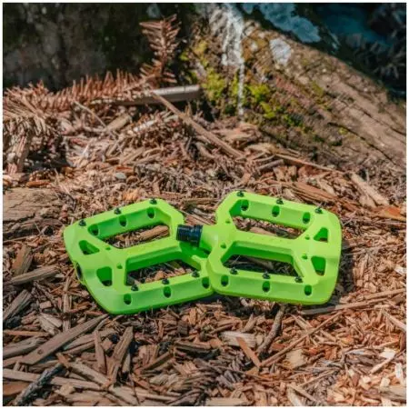 Pedały rowerowe Funn Taipan platformowe zielone - PD23TP-27